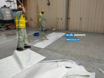 Bọc phủ composite chống thấm nhanh