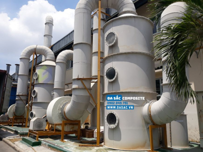 Bồn xử lý khí thải composite
