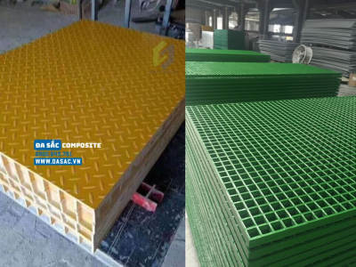 Sàn nhựa grating chống trơn trượt
